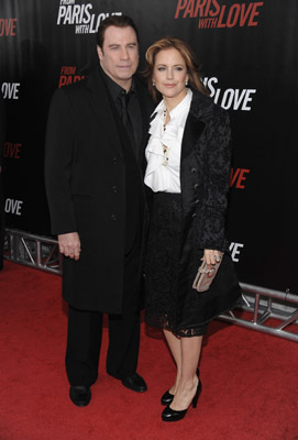 John Travolta and Kelly Preston at event of From Paris with Love (2010)