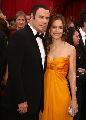 John Travolta and Kelly Preston at event of The 80th Annual Academy Awards (2008)