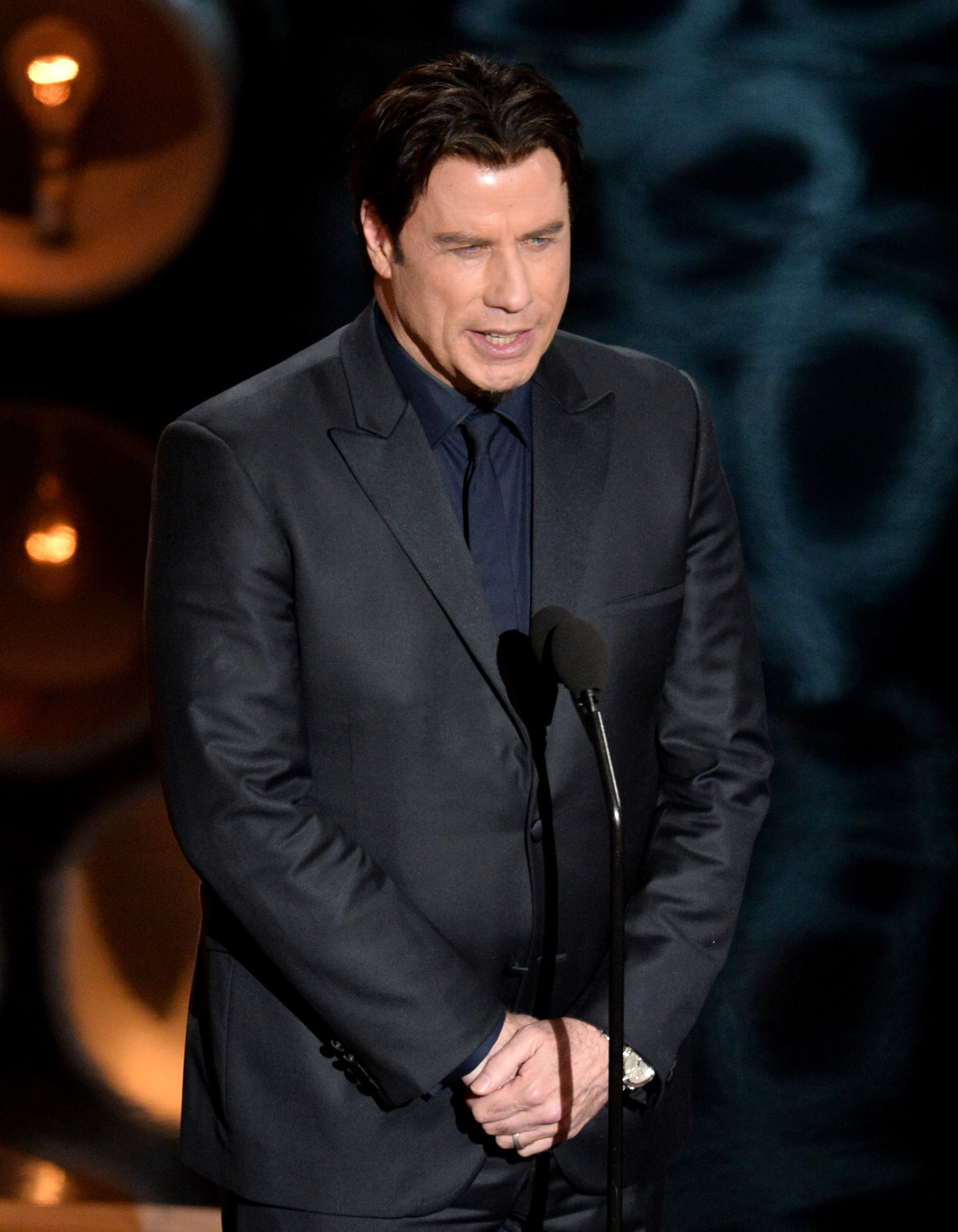 John Travolta at event of The Oscars (2014)