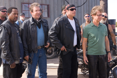Still of John Travolta, William H. Macy, Tim Allen and Martin Lawrence in Laukiniai sernai (2007)