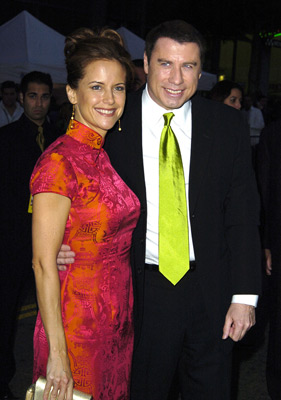 John Travolta and Kelly Preston at event of Ladder 49 (2004)
