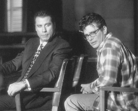 John Travolta and Steven Zaillian in A Civil Action (1998)