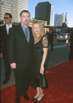 John Travolta and Kelly Preston at event of The General's Daughter (1999)