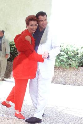 John Travolta and Emma Thompson