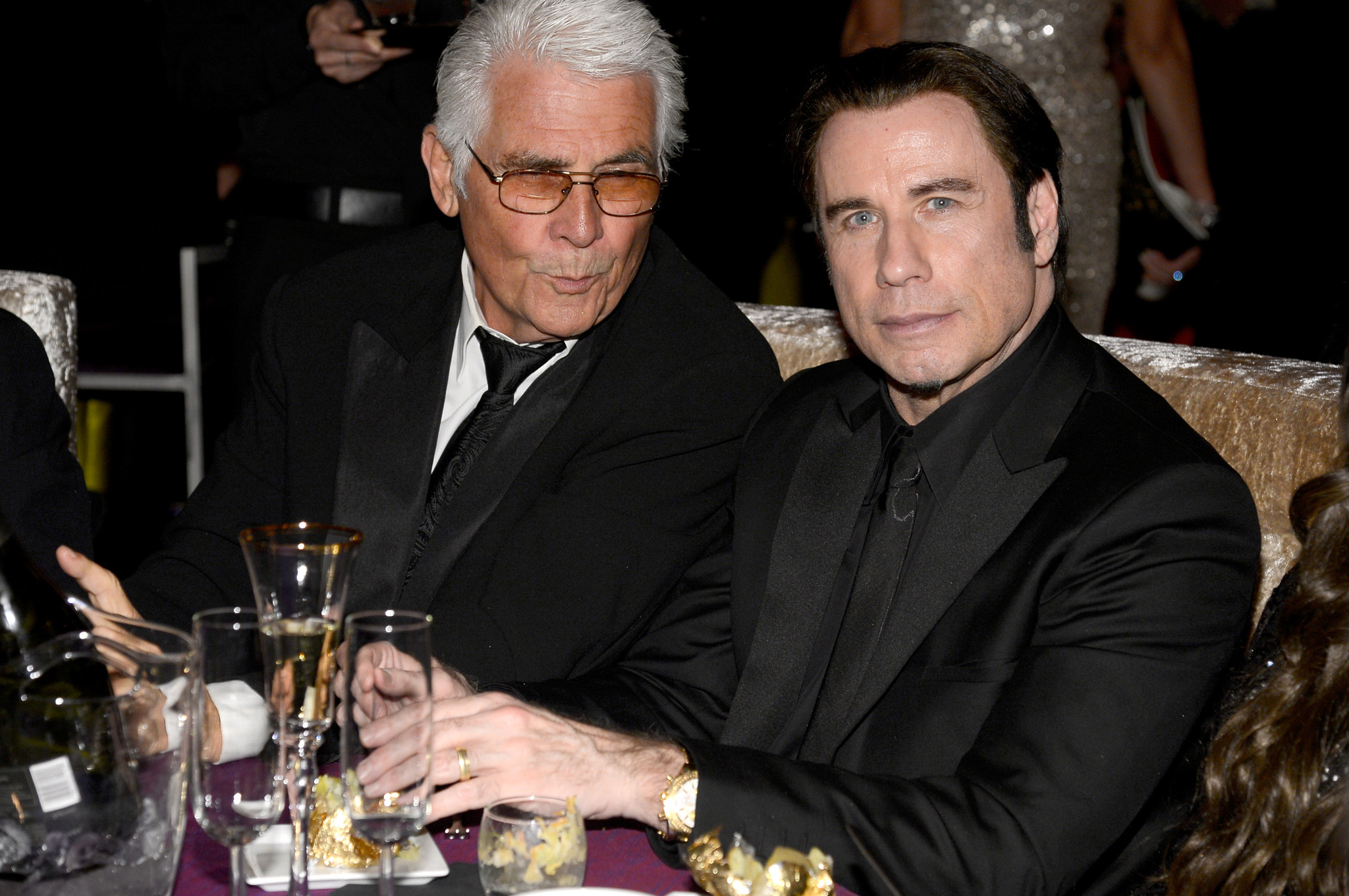 John Travolta and James Brolin