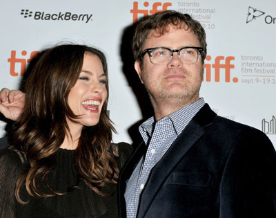 Liv Tyler and Rainn Wilson