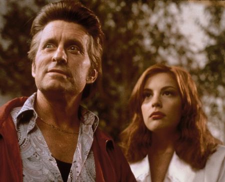 Still of Michael Douglas and Liv Tyler in One Night at McCool's (2001)