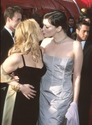 Drew Barrymore and Liv Tyler