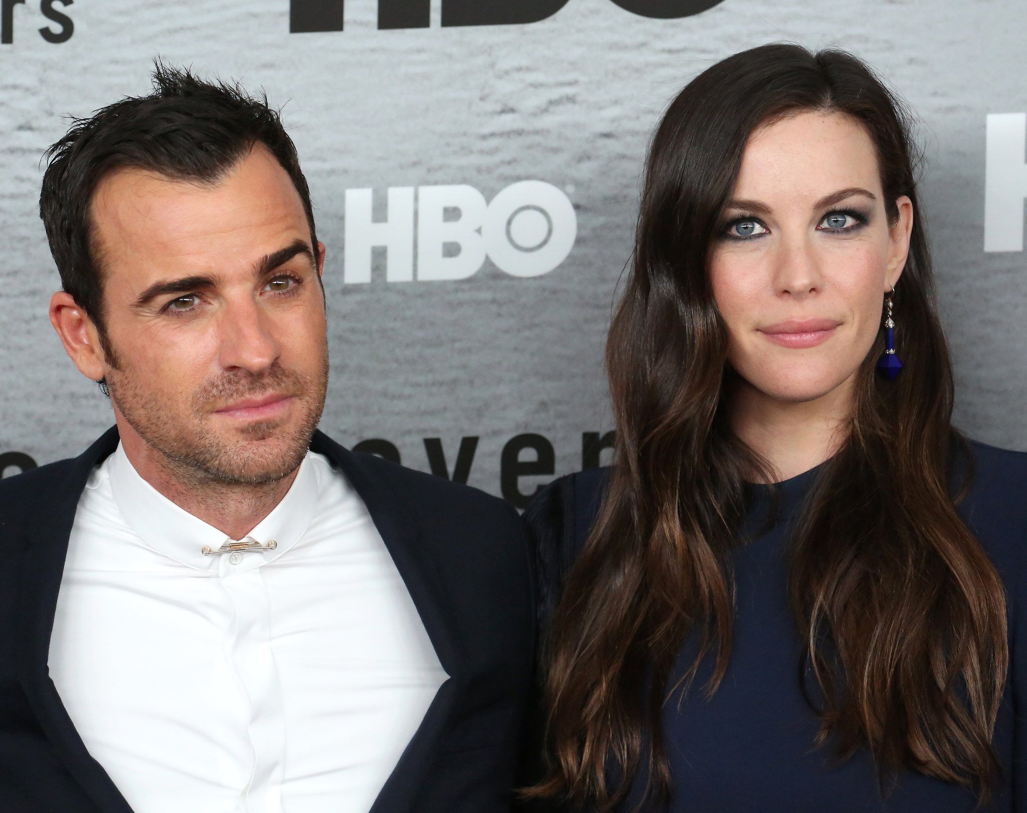 Liv Tyler and Justin Theroux at event of The Leftovers (2014)