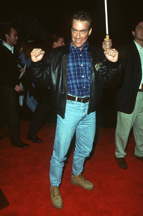 Jean-Claude Van Damme at event of Dienos sviesa (1996)