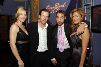 Mark Wahlberg, Jessica Biel, Jeremy Piven and Eva Mendes at event of ESPY Awards (2005)