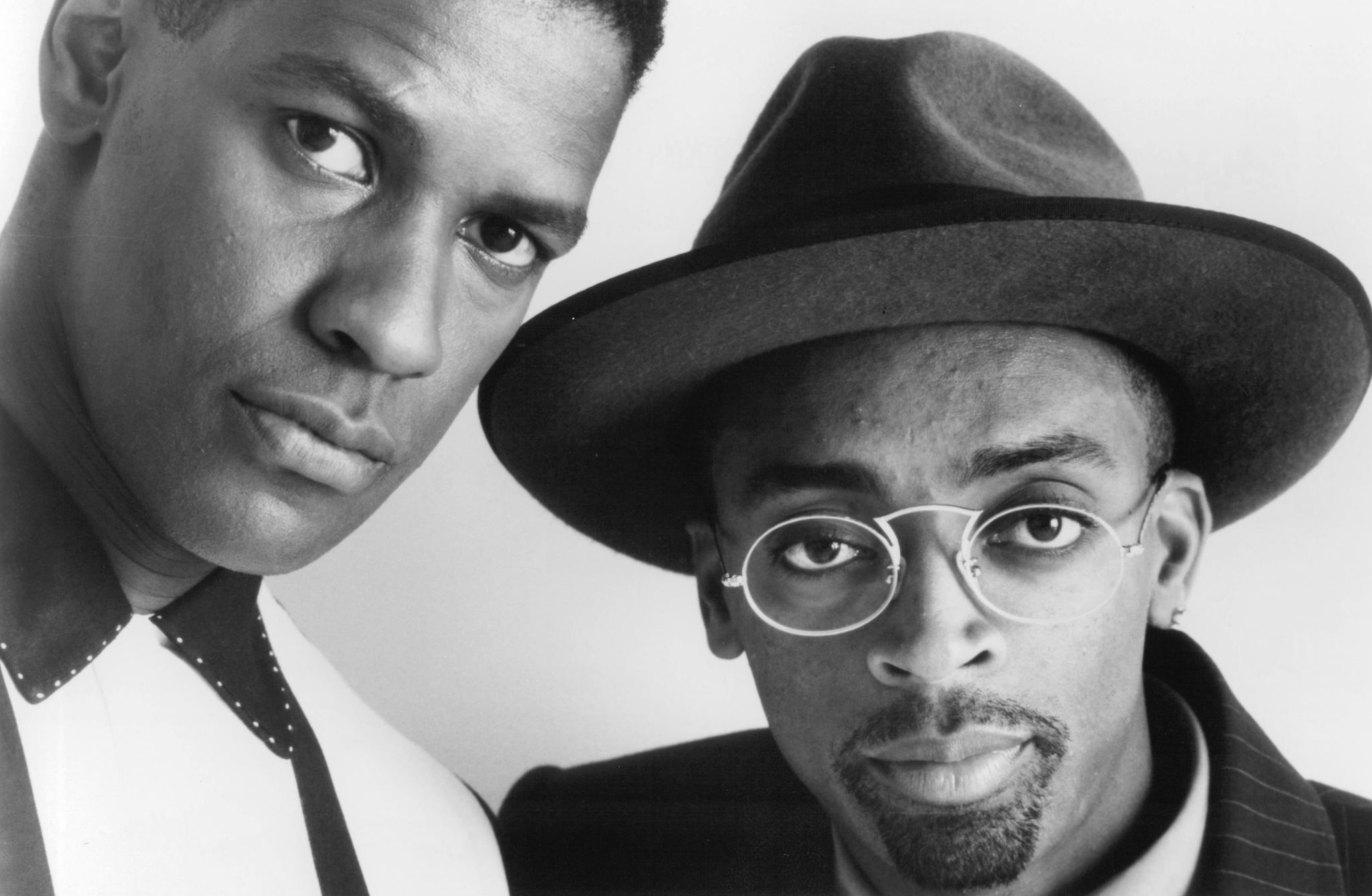 Still of Denzel Washington and Spike Lee in Mo' Better Blues (1990)