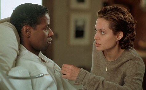 Still of Denzel Washington and Angelina Jolie in The Bone Collector (1999)