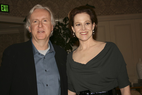 James Cameron and Sigourney Weaver 12-05-2009