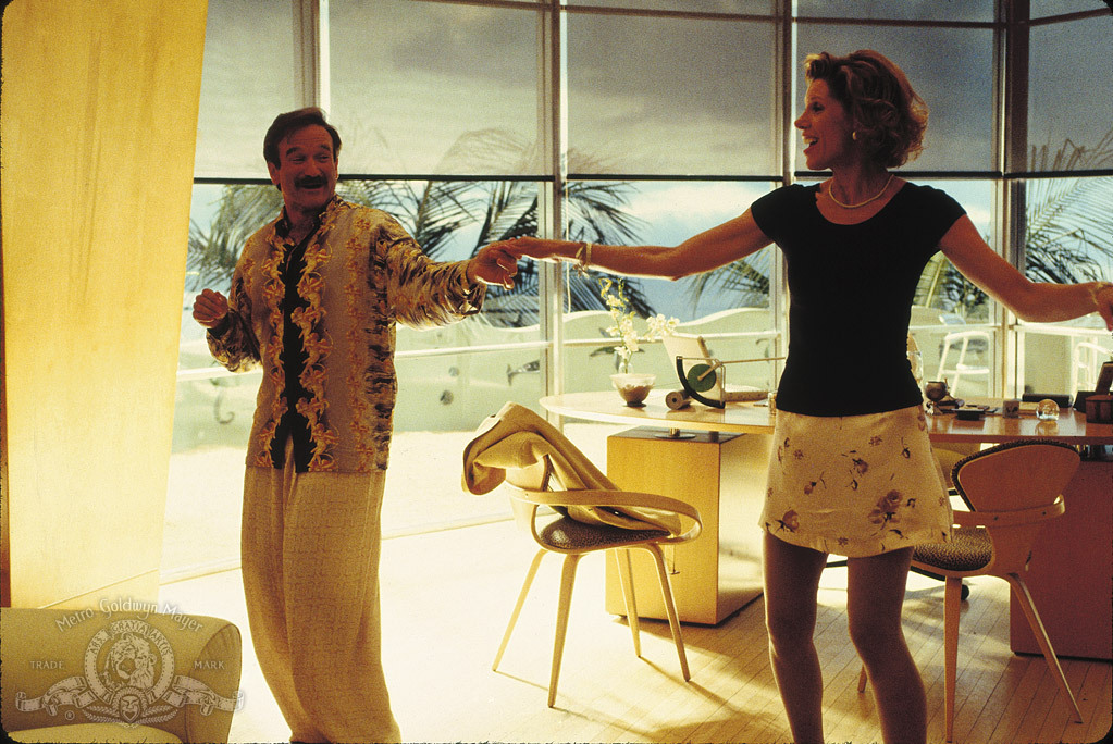 Still of Robin Williams and Christine Baranski in The Birdcage (1996)