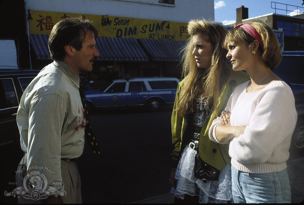 Still of Robin Williams and Pamela Reed in Cadillac Man (1990)