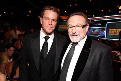 Robin Williams and Matt Damon