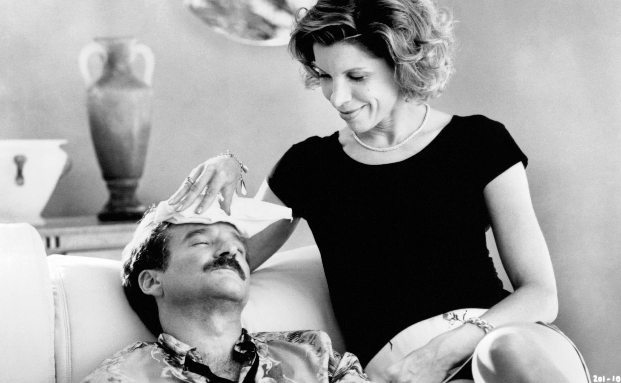 Still of Robin Williams and Christine Baranski in The Birdcage (1996)