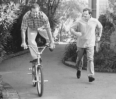 Still of Robin Williams and Brian Kerwin in Jack (1996)