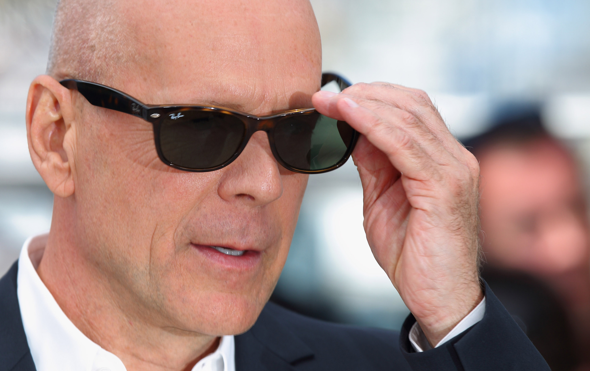 Bruce Willis at event of Menesienos karalyste (2012)