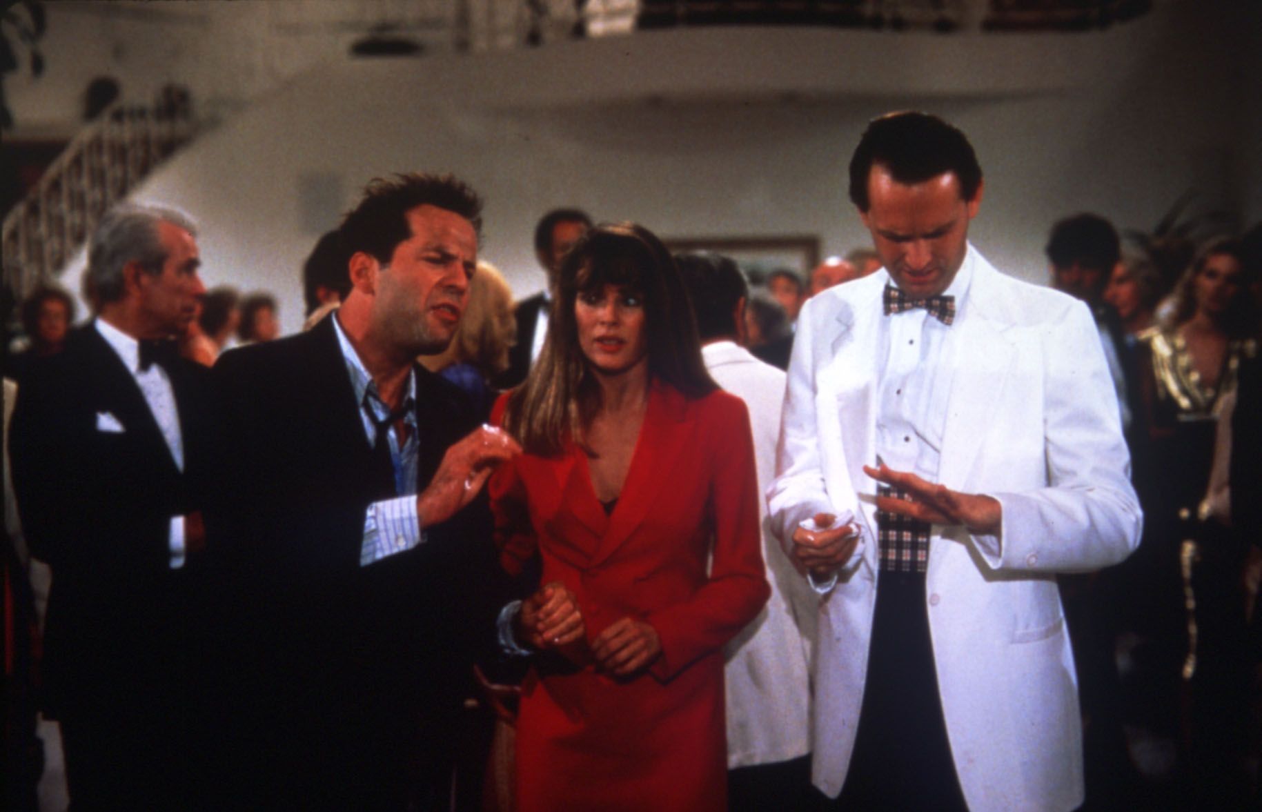 Still of Kim Basinger and Bruce Willis in Blind Date (1987)