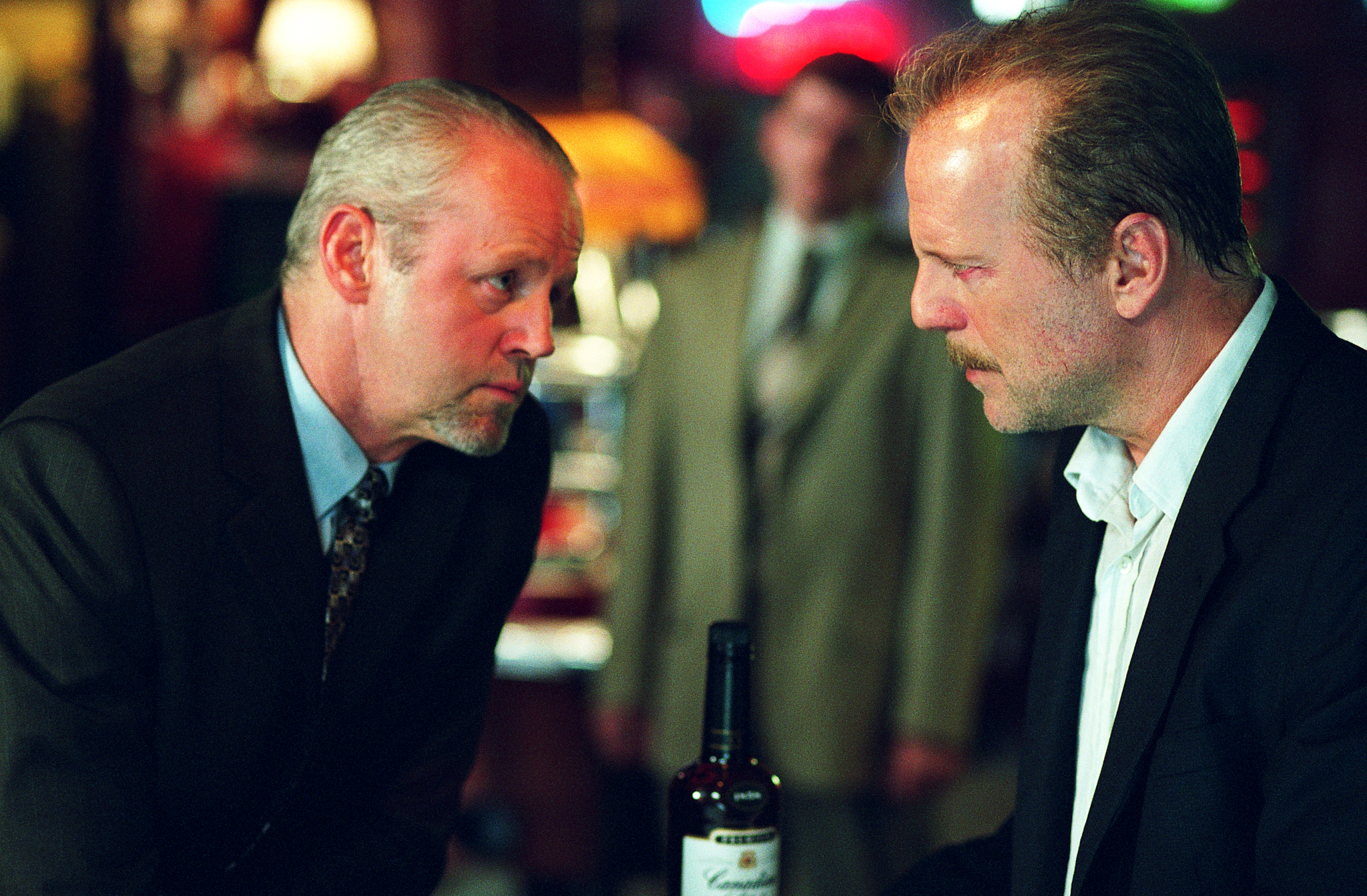 Still of Bruce Willis and David Morse in 16 kvartalu (2006)