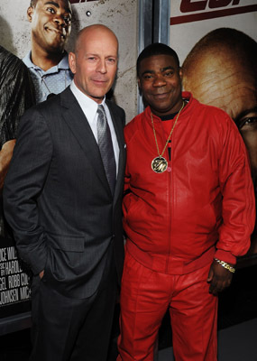 Bruce Willis and Tracy Morgan at event of Tik nekvieskite faru! (2010)