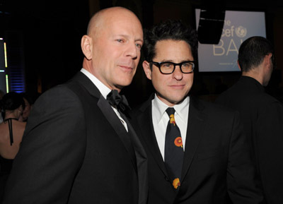 Bruce Willis and J.J. Abrams