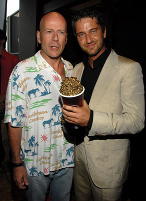Bruce Willis and Gerard Butler