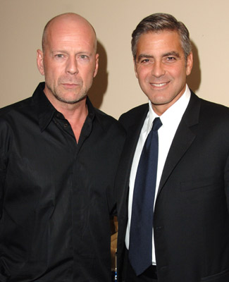 George Clooney and Bruce Willis