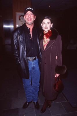 Demi Moore and Bruce Willis at event of The Jackal (1997)