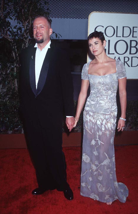 Demi Moore and Bruce Willis