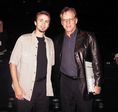 Matthew Paul Smith with James Woods at the 6th Annual L.A. International Short Film Festival