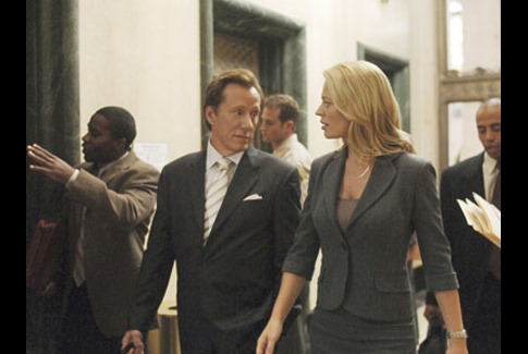 Still of James Woods and Jeri Ryan in Shark (2006)