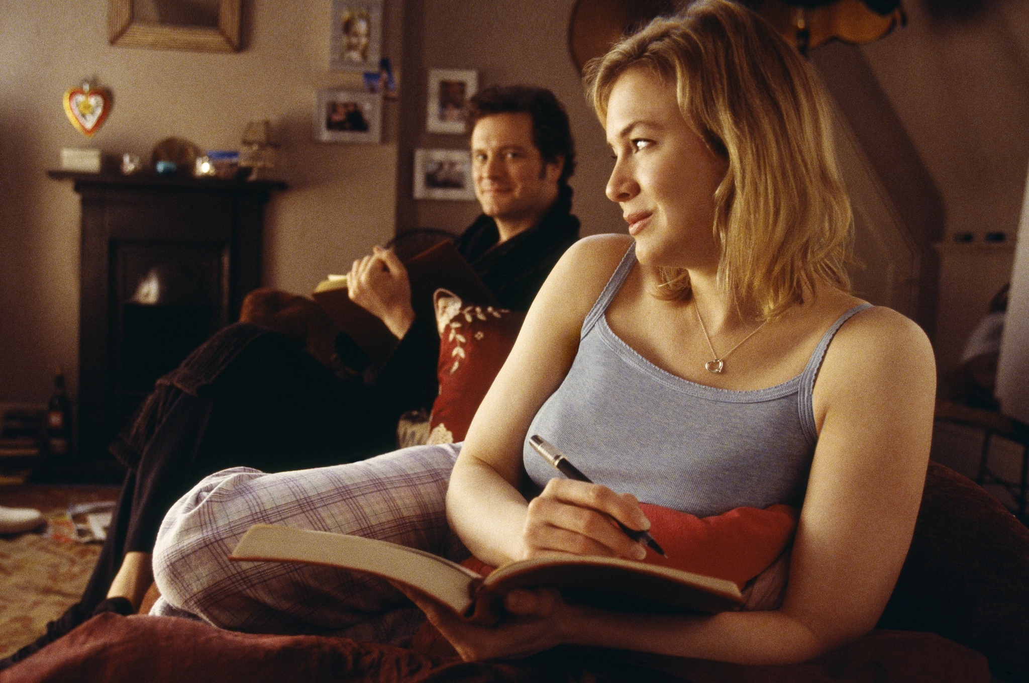 Still of Colin Firth and Renée Zellweger in Bridget Jones: The Edge of Reason (2004)