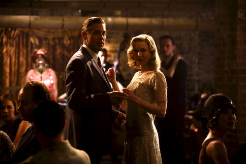 Still of George Clooney and Renée Zellweger in Leatherheads (2008)