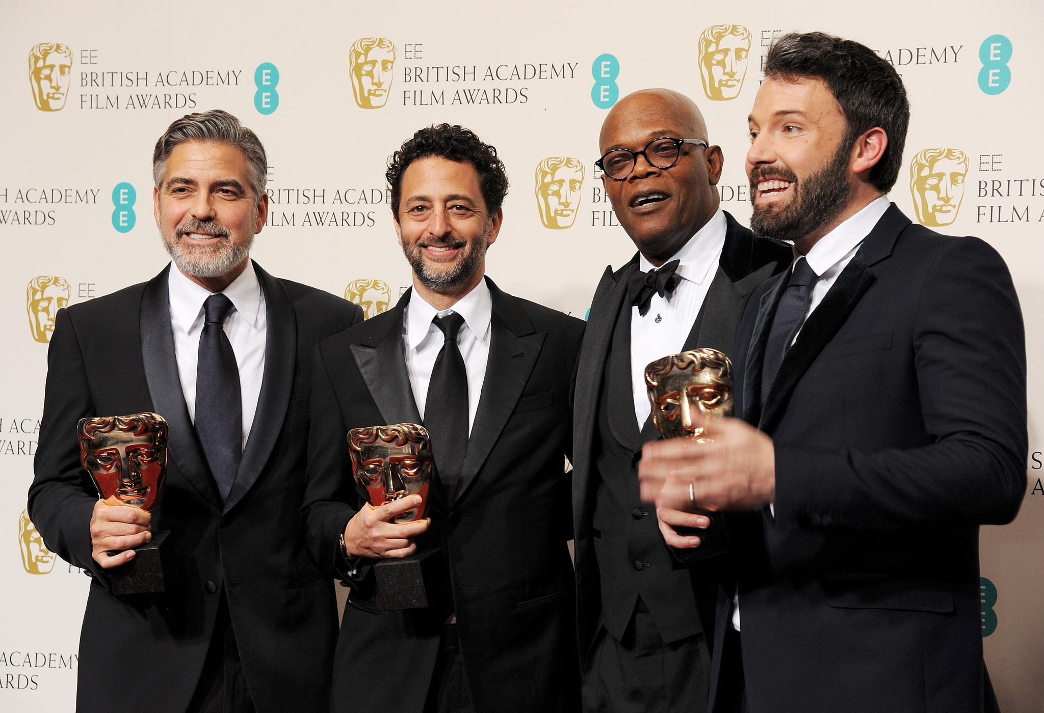 George Clooney, Samuel L. Jackson, Ben Affleck and Grant Heslov