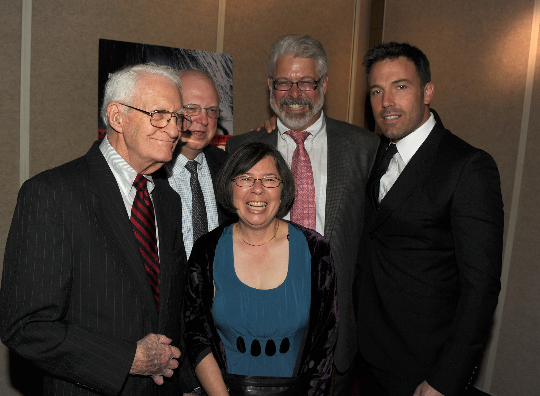 Bob Anders, Mark Lijek, Cora Lijek, Lee Schatz and Ben Affleck