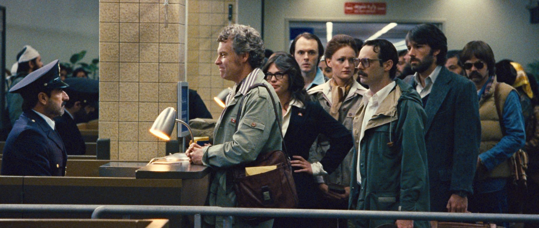 Still of Ben Affleck, Tate Donovan, Rory Cochrane, Scoot McNairy and Joe Stafford in Argo (2012)