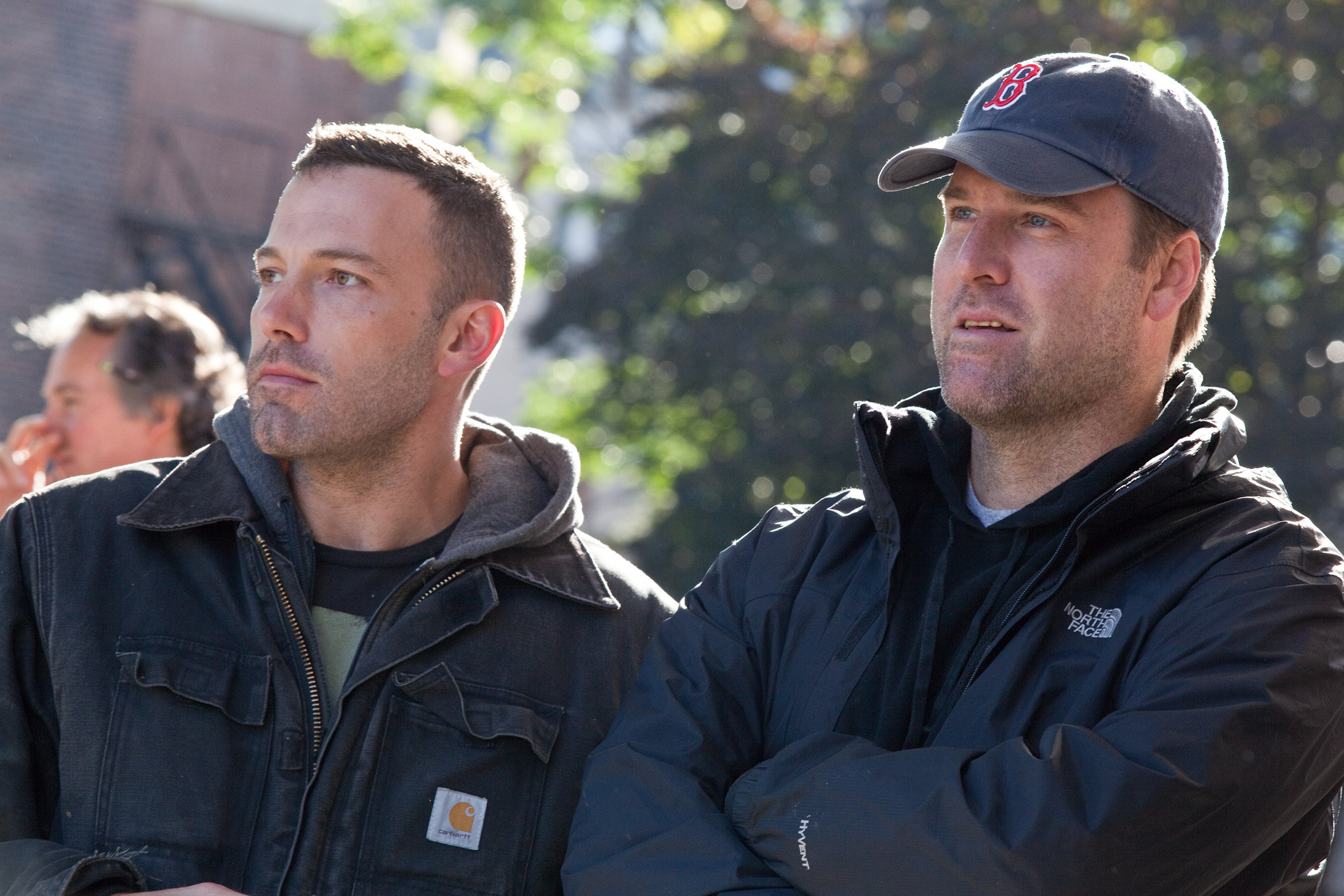 Still of Ben Affleck and Basil Iwanyk in Miestas (2010)