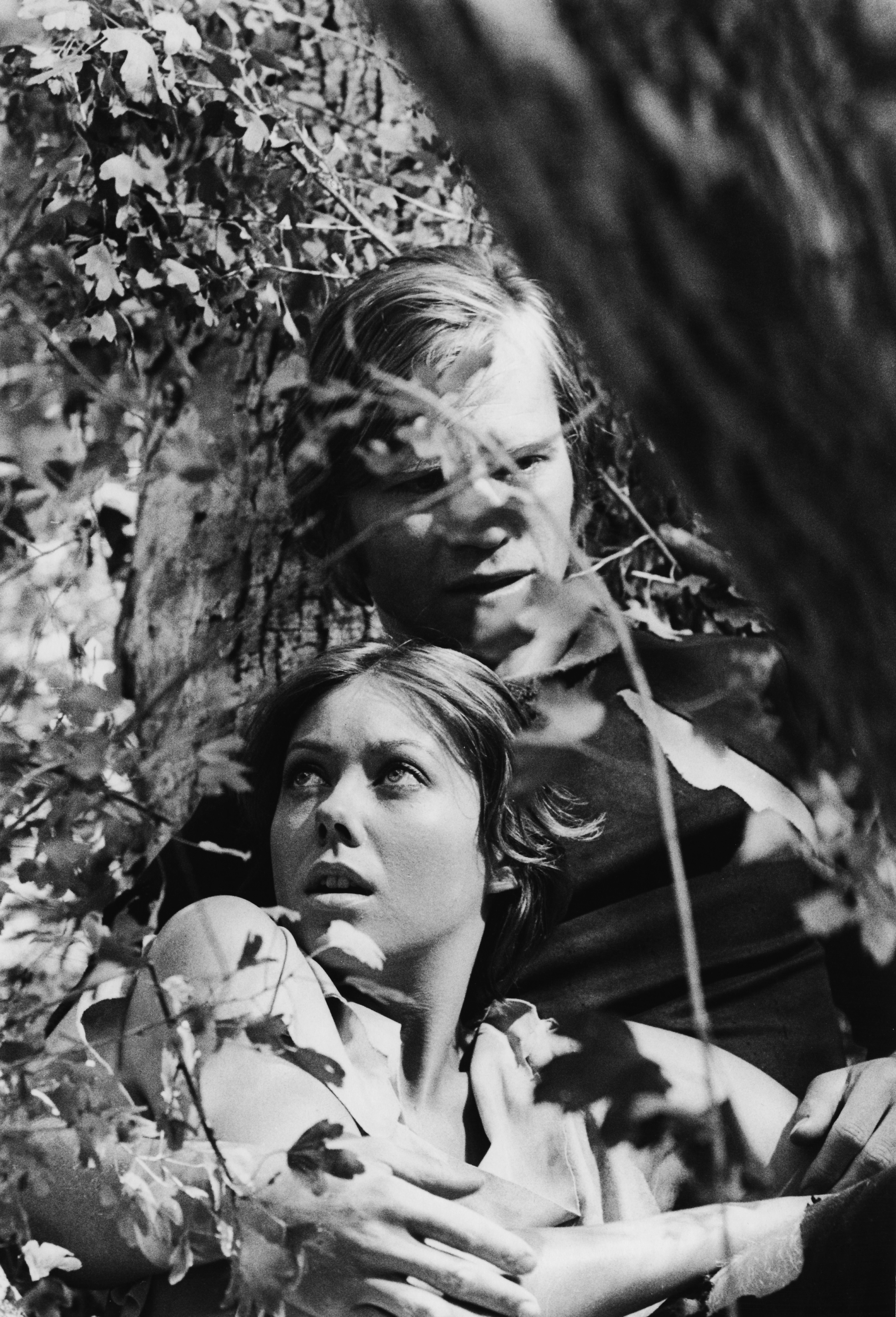 Still of Jenny Agutter and Michael York in Logan's Run (1976)