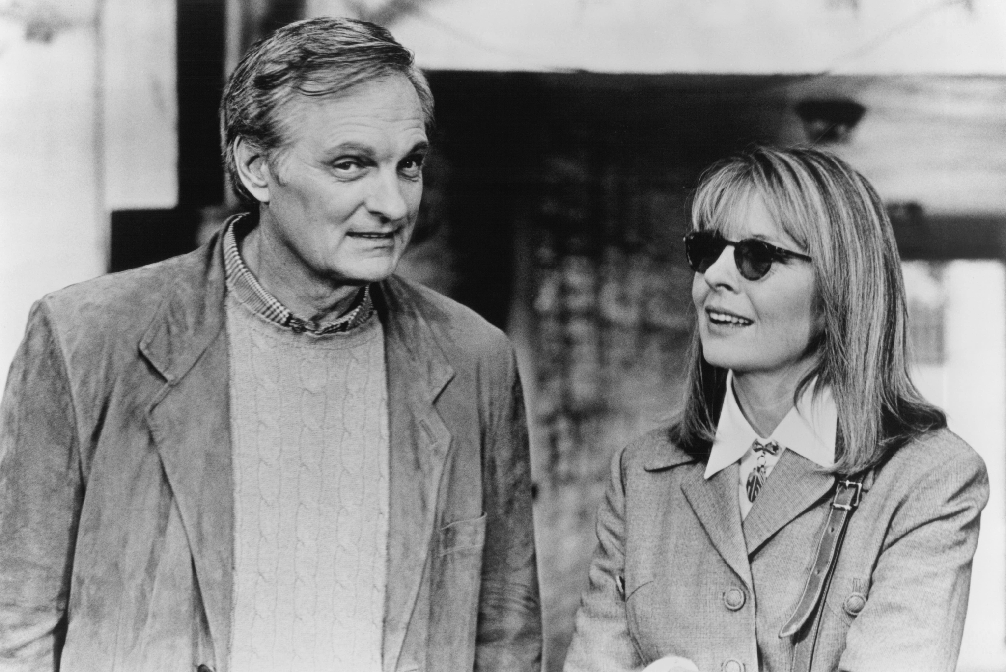 Still of Alan Alda and Diane Keaton in Manhattan Murder Mystery (1993)