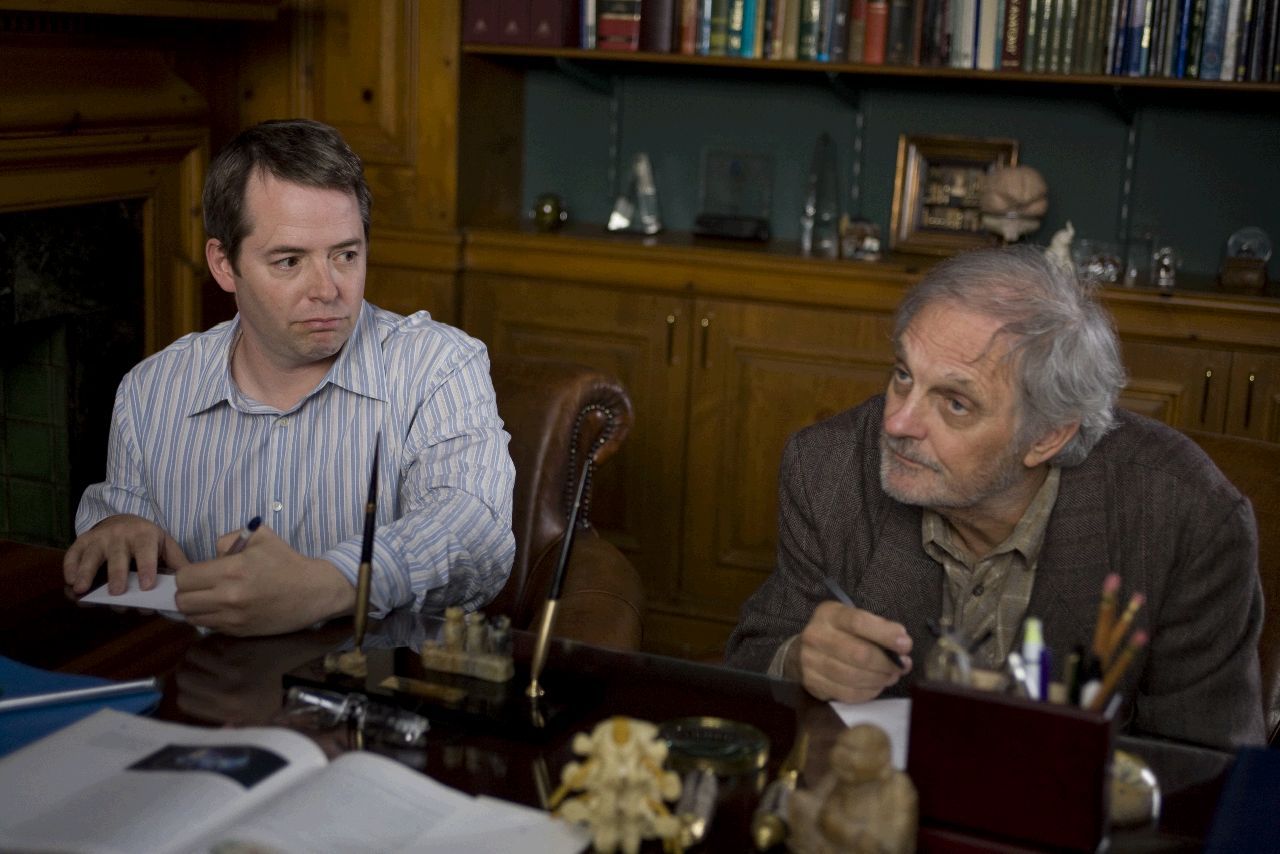 Still of Matthew Broderick and Alan Alda in Diminished Capacity (2008)