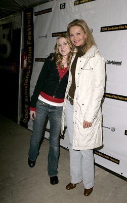 Joan Allen and Evan Rachel Wood at event of The Upside of Anger (2005)