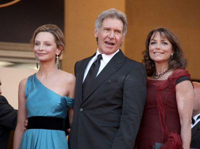 Harrison Ford, Karen Allen and Calista Flockhart at event of Indiana Dzounsas ir kristolo kaukoles karalyste (2008)