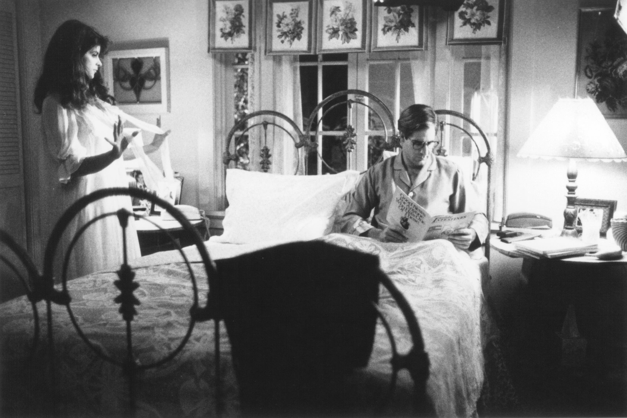Still of Kirstie Alley and Scott Bakula in Sibling Rivalry (1990)