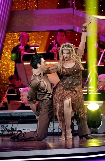 Still of Kirstie Alley and Maksim Chmerkovskiy in Dancing with the Stars (2005)