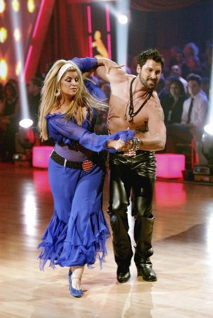 Still of Kirstie Alley and Maksim Chmerkovskiy in Dancing with the Stars (2005)