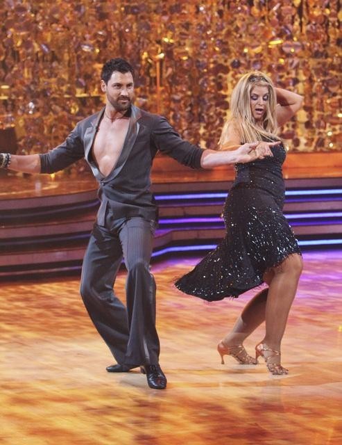 Still of Kirstie Alley and Maksim Chmerkovskiy in Dancing with the Stars (2005)