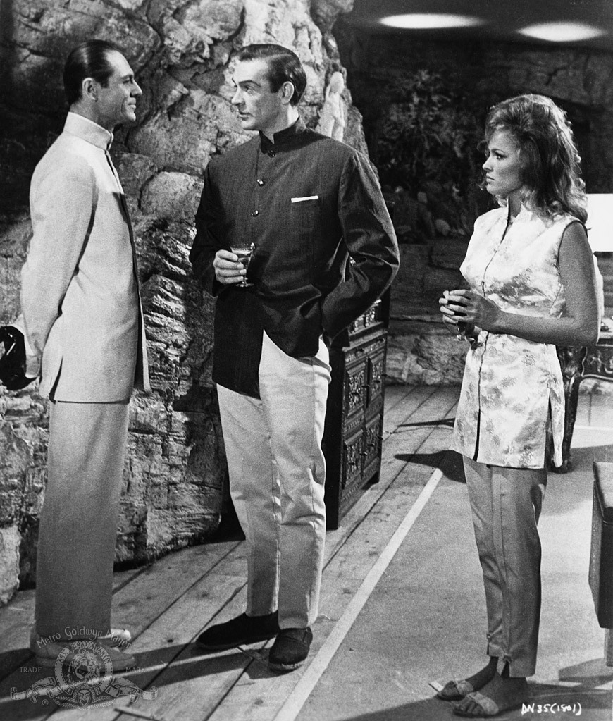Still of Sean Connery, Ursula Andress and Joseph Wiseman in Daktaras Ne (1962)